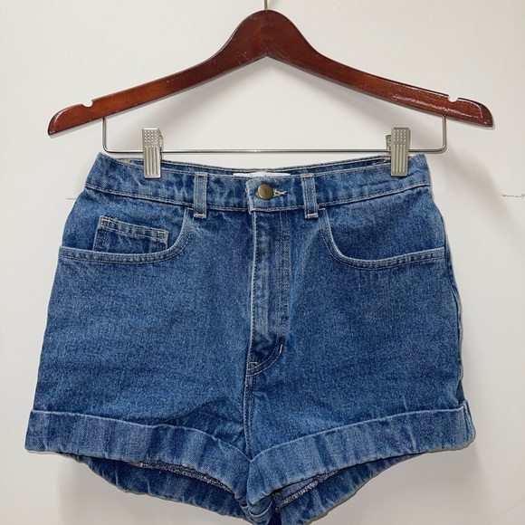 American Apparel Pants - American Apparel Blue Jean Shorts